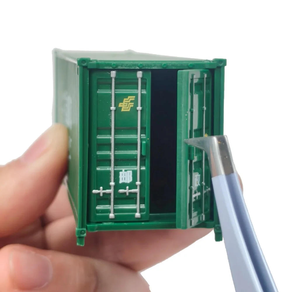 Realistic Shipping Container Model, Openable Doors, Mini Freight ...