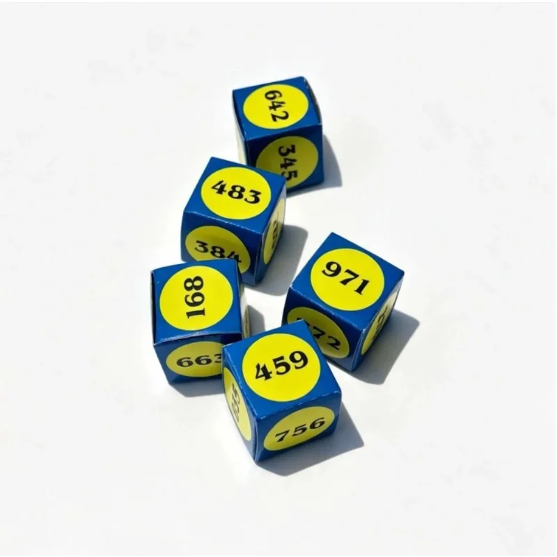 Speed Math Dice – The Instant Mental Calculation Miracle Mentalism Magic Tricks Illusions Gimmick Magician Props Close Up Funny