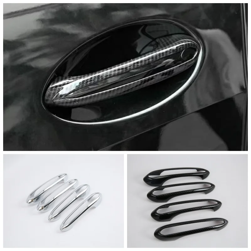 

For BMW 5 Series E60 2017 Auto Replacement Parts Exterior Parts Car Door Handle Catch Protection Cap Cover Trim