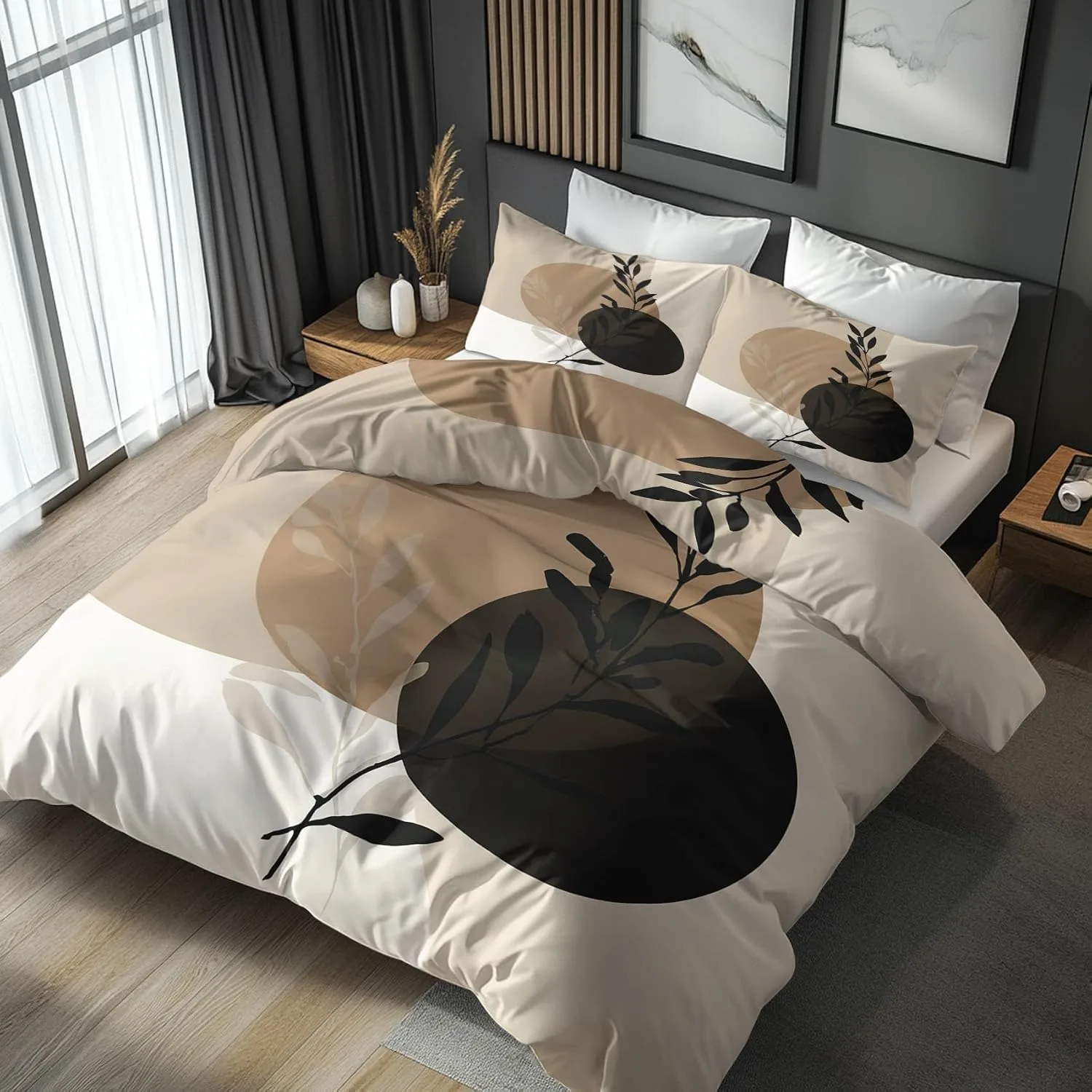 Geometric Abstract Art Bedding Sets New 3d Printed Mid Century Bed Cover Comforter Duvet Cover Pillow Case Bedroom Decoration