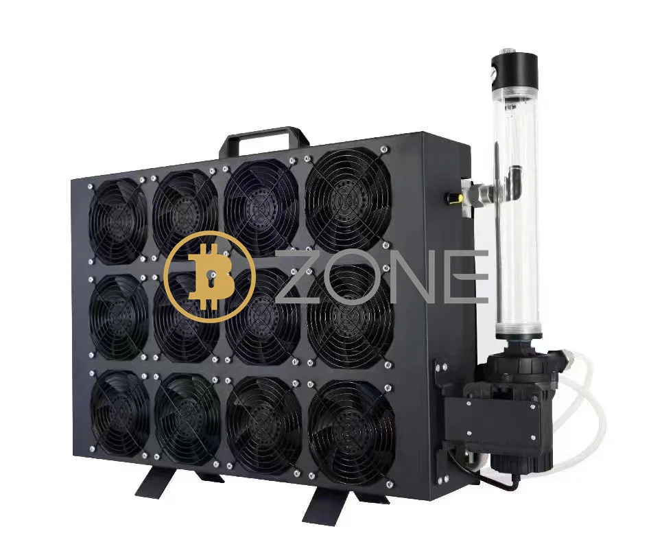 Imagem -02 - Sistema de Refrigeração de Água Modificada Asic Miner Atualizar ar para Refrigeração Líquida M33s Mais M33s ++ M53 M53s S19 Mais Hyd Hydro Cooling Radiator