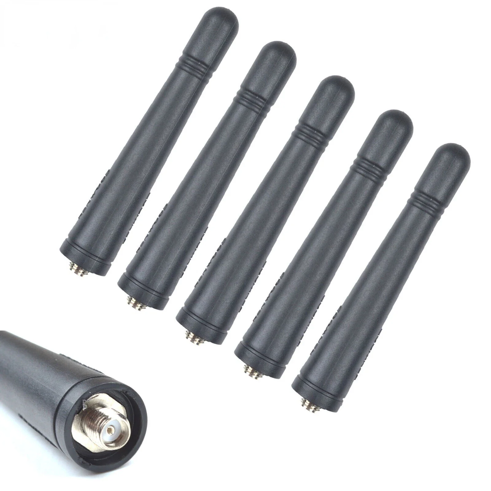 TK-3207 UHF Stubby SMA female Antenna KRA23 TK3160 TK3170 TK3180 Portable Radio