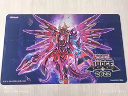 YuGiOh Playmat Kashtira Arise-Heart TCG CCG Mat Board Game Duel Mat Trading Card Game Mat Rubber Anime Mouse Pad Zones Free Bag