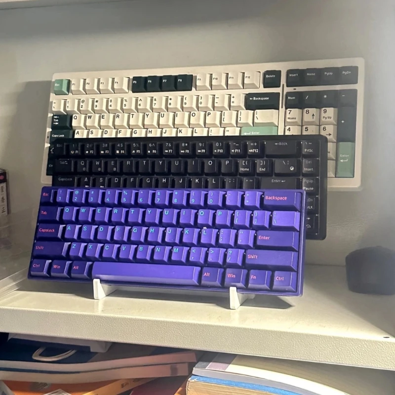 

Универсальная 3-уровневая подставка для клавиатуры, трехслойный держатель для клавиатуры для офисных столов и кабинета, организованная окружающая среда