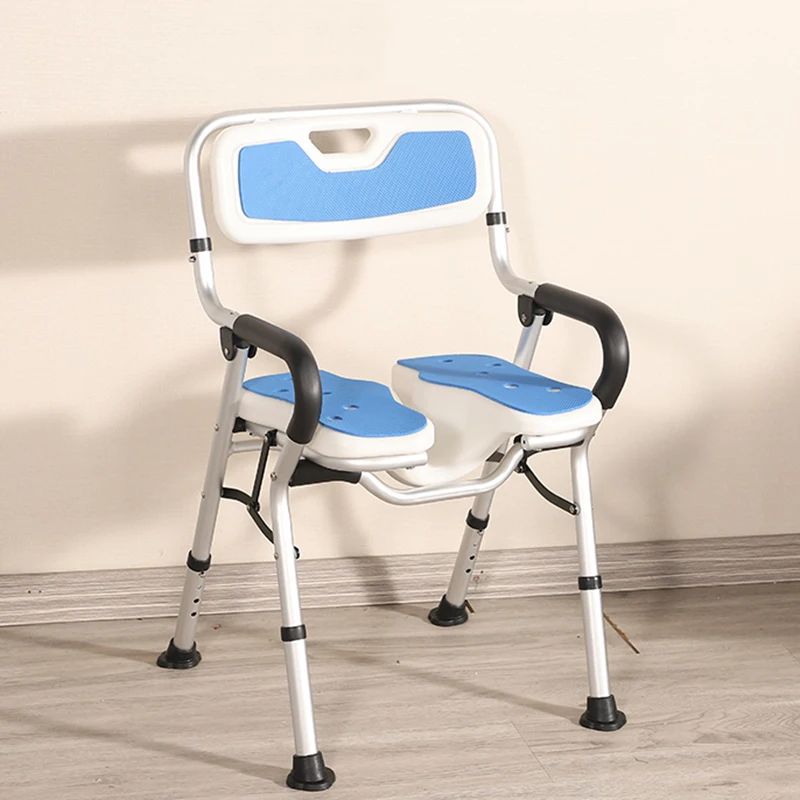 Shower Chair Senior Chairs Elderly Chair Adjustable Senior Chairs Portable Anti Slip Bath Chair Krzesło Prysznicowe Furniture