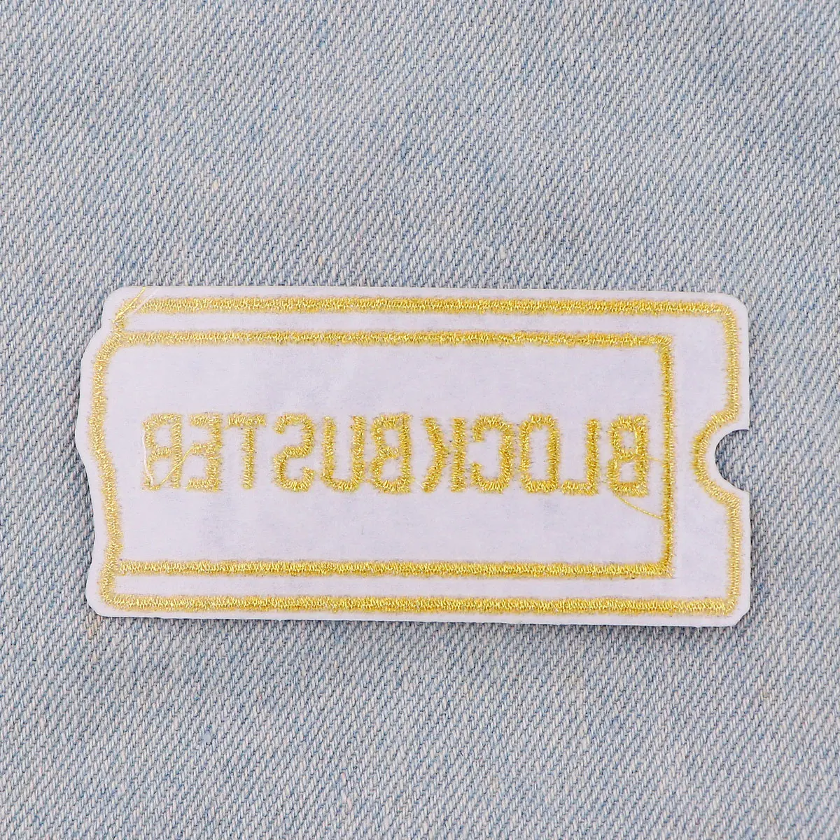 Blockbuster Cartoon Embroidery Patch Iron On Patches on Clothing Backpack Cute Patches for Jackets DIY Sew Patch Stickers