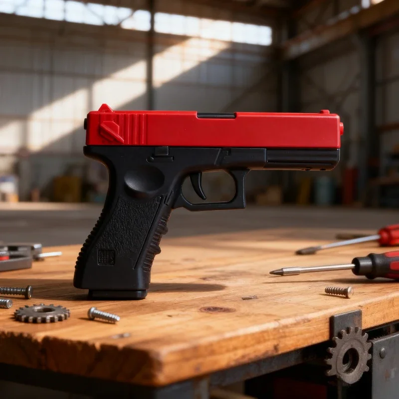 Lower Magazine G17 Pistola manuale in schiuma Palla morbida Proiettile Pistola giocattolo Airsoft Launcher CS Giochi di tiro per bambini Ragazzi Regalo