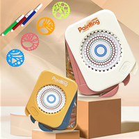 Spirograph Drawing Toys, Geometric Drawing Art Set Classic Gear Design Special-shaped Ruler Creative Painting Template Gifts