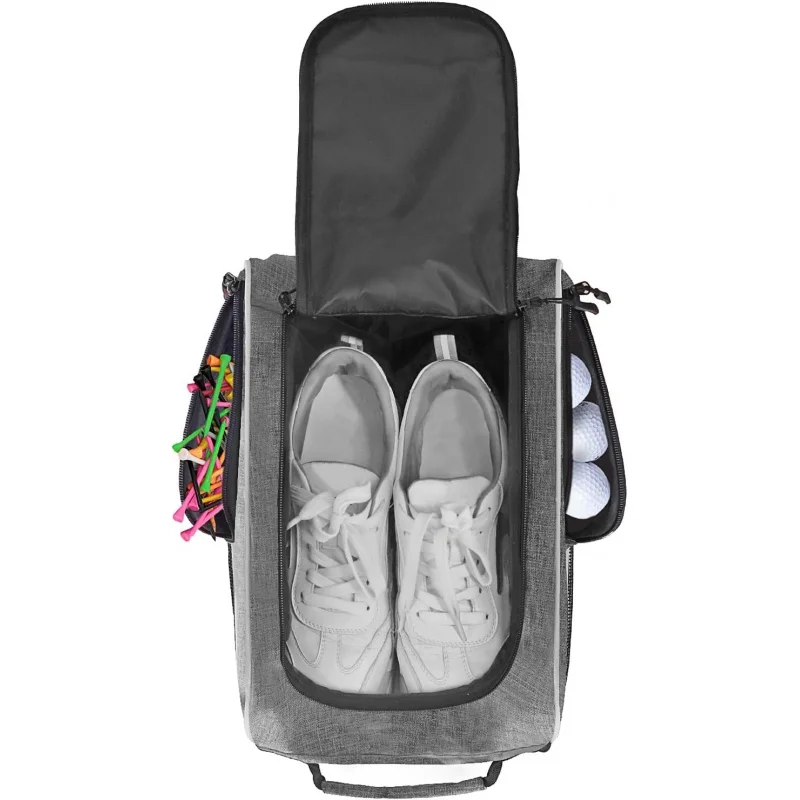 Wolt Golf Shoe Bag - Sports & Travel Shoes Carrier Bags with Ventilation & Socks, Tees, Golf Balls,