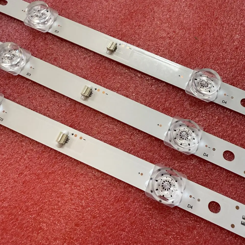 

LED Strip For cc02430d738v04 43e20 3x8 cc02430d7380v08 for YUNO-43FTC245 Hi 43ft102x 43fs112x 43fsy112x Leben le-led43fs282t2