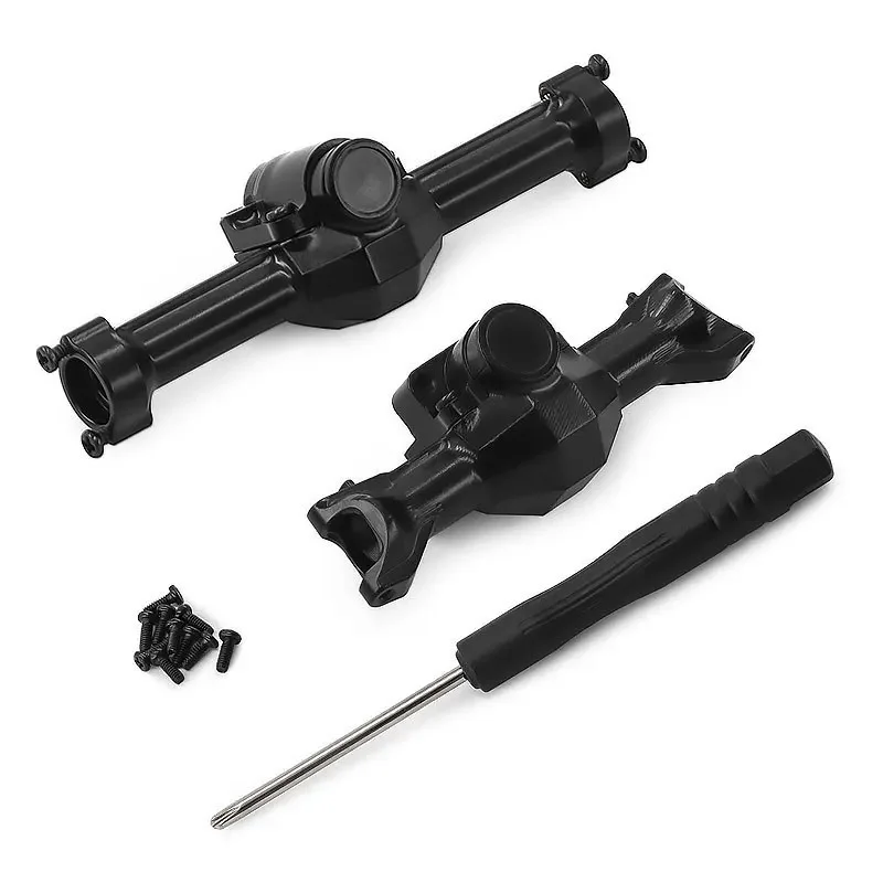 Brass Bridge Shell Front Rear Axles for AXIAL 1/30 SCX30 Ford Bronco 4X4 Metal Upgrade OP Accessories Parts