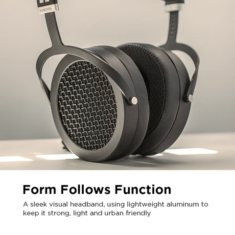 Наушники HIFIMAN SUNDARA черные - высококачественный звук и комфорт — внешний вид товара