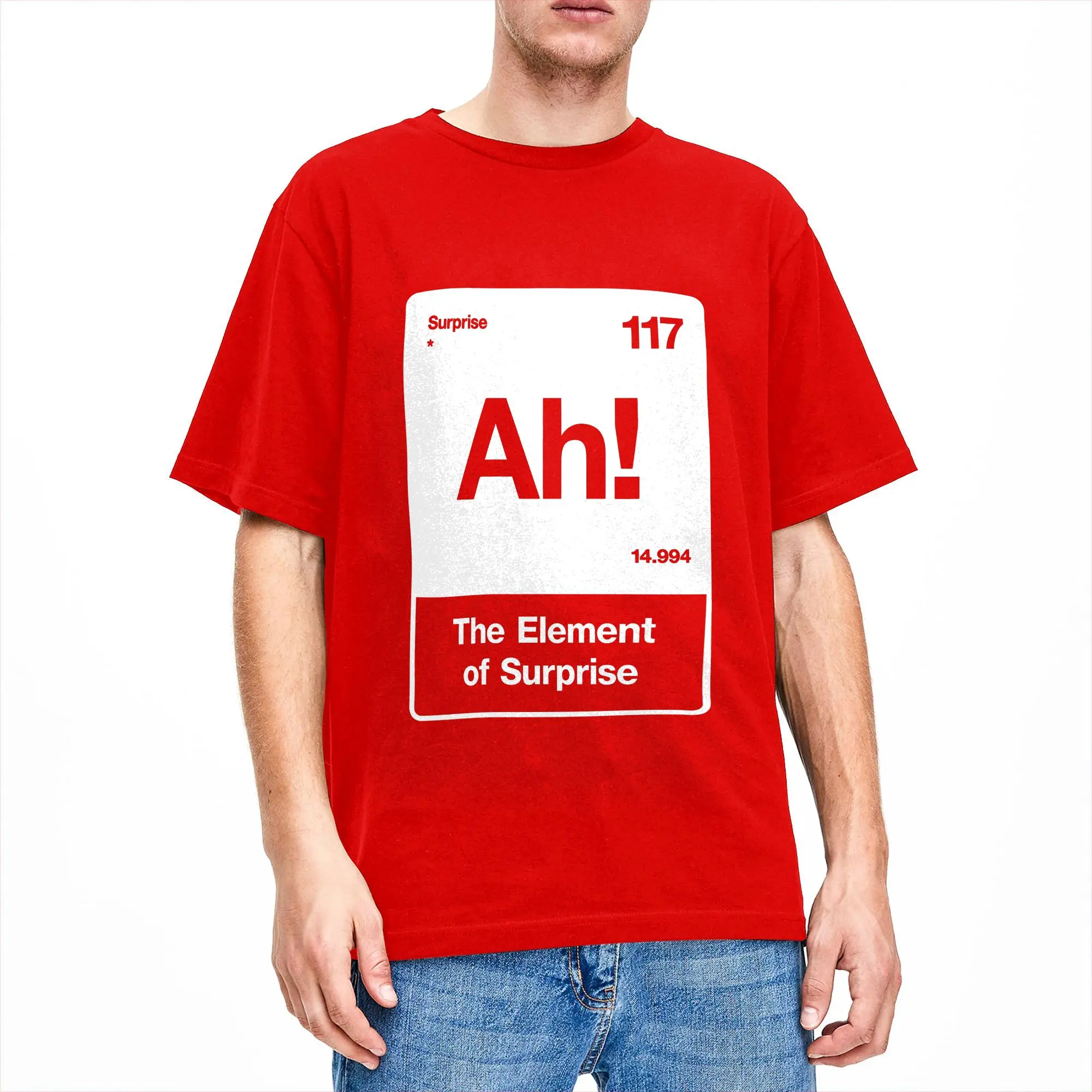 Vintage T-Shirt Sommer Ah The Elements of Surprise Project Hail Mary Neuheiten-T-Shirts Baumwoll-T-Shirt für Herren Y2K Basic-Kleidung – Detail 2