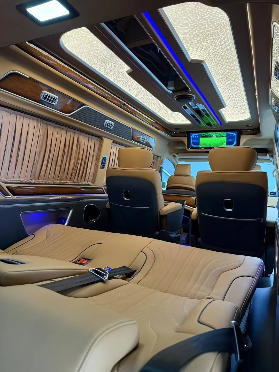 Luxury Electric VIP Van Seat Reclining Massage Business Class Car Seat for Mercedes Bens Modification