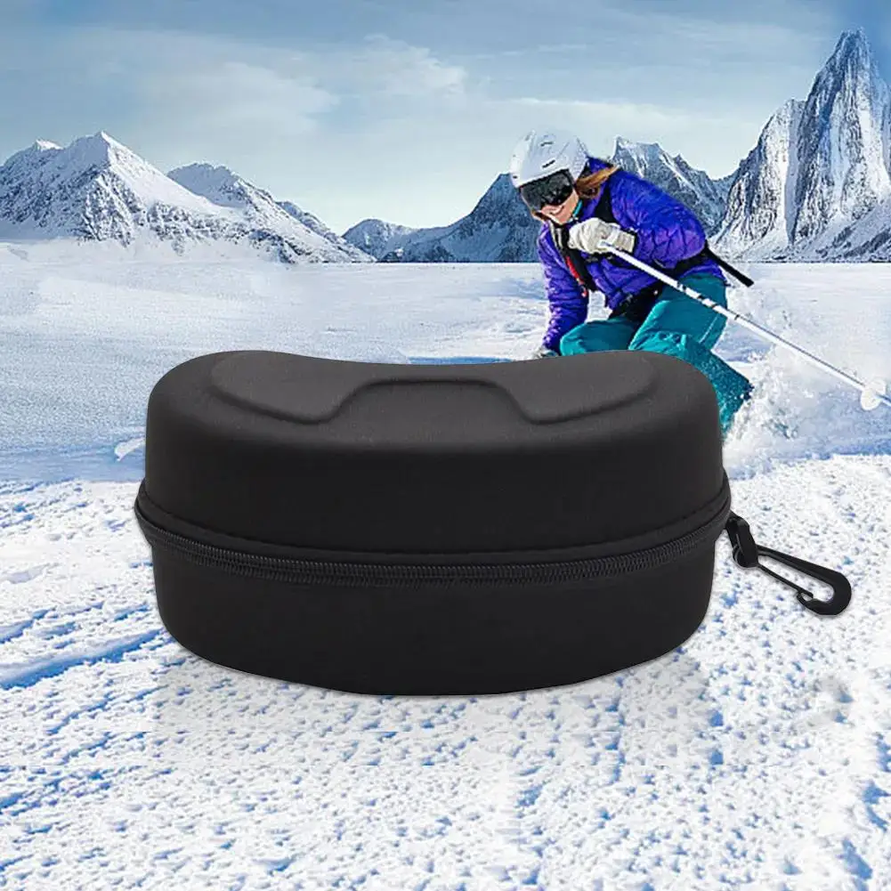 Ski Glasses Case Ski Glasses Bag Ski Eyewear Case Protect Glasses From Scratches Man Woman Snow Sledge Glasses Protecting Bag