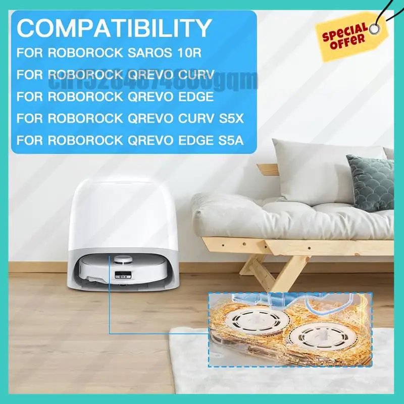 

-ABJZ For Roborock Qrevo Curv Replacement Parts For Roborock Qrevo Curv Acuum Cleaner Parts