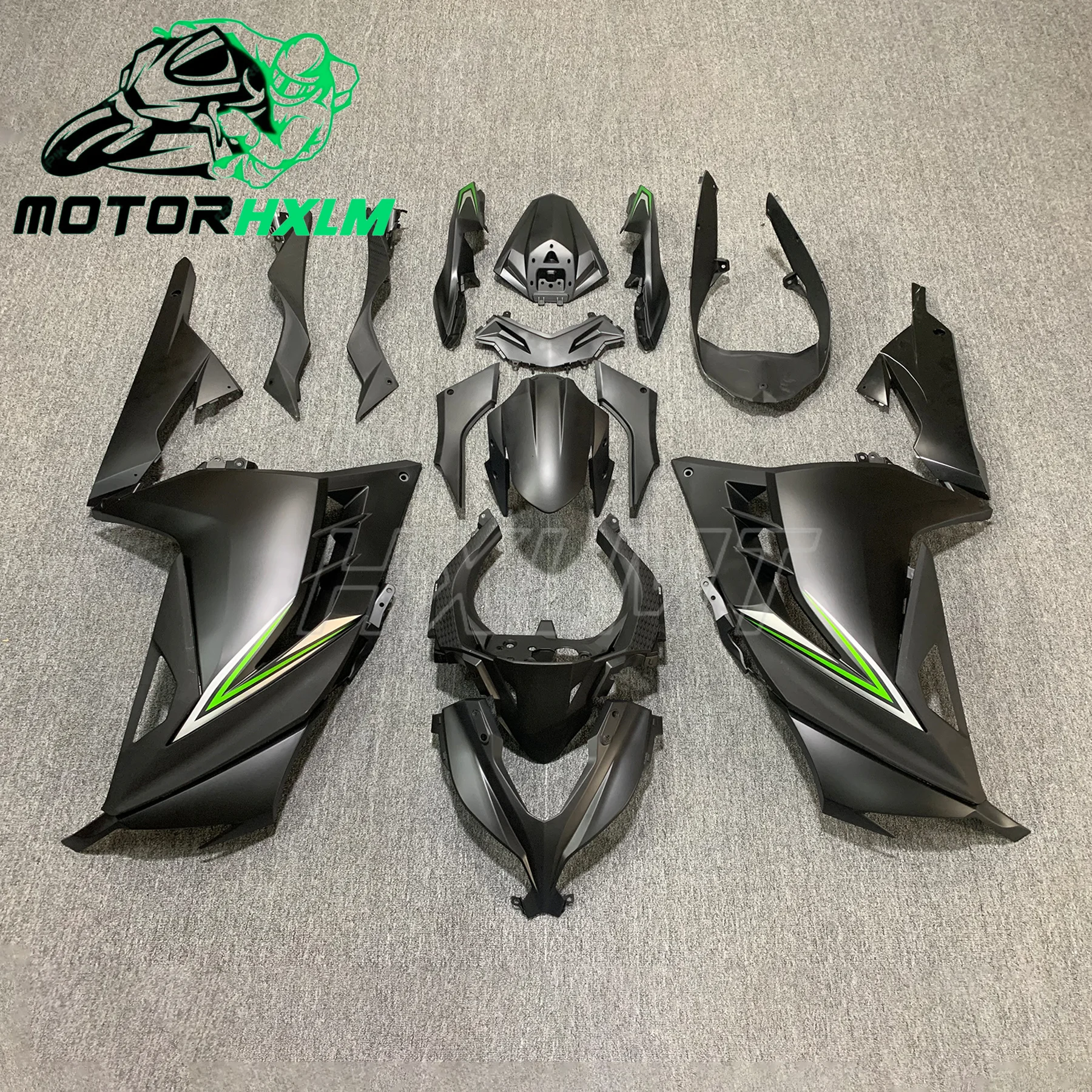 

ABS Plastic Fairing kit For Kawasaki Ninja250R Ninja300 2013-2014 - 2016-2017 Motorcycle Bodywork fairing Full fairing kit