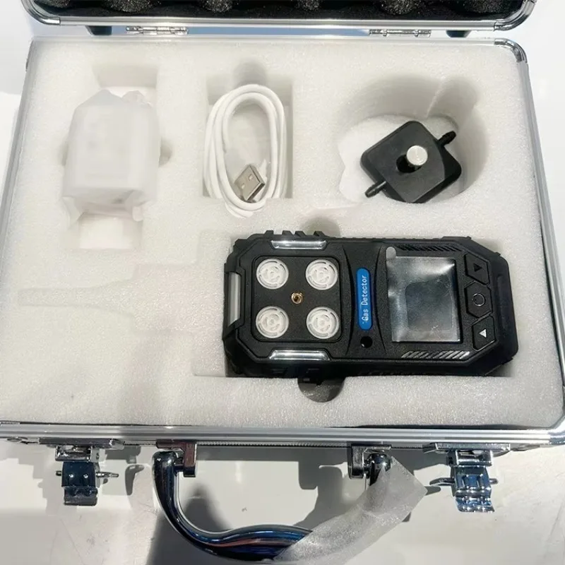 

Portable IP65 Multi Gas Analyzer CH4 N2 O2 CO2 Detector with Alarm