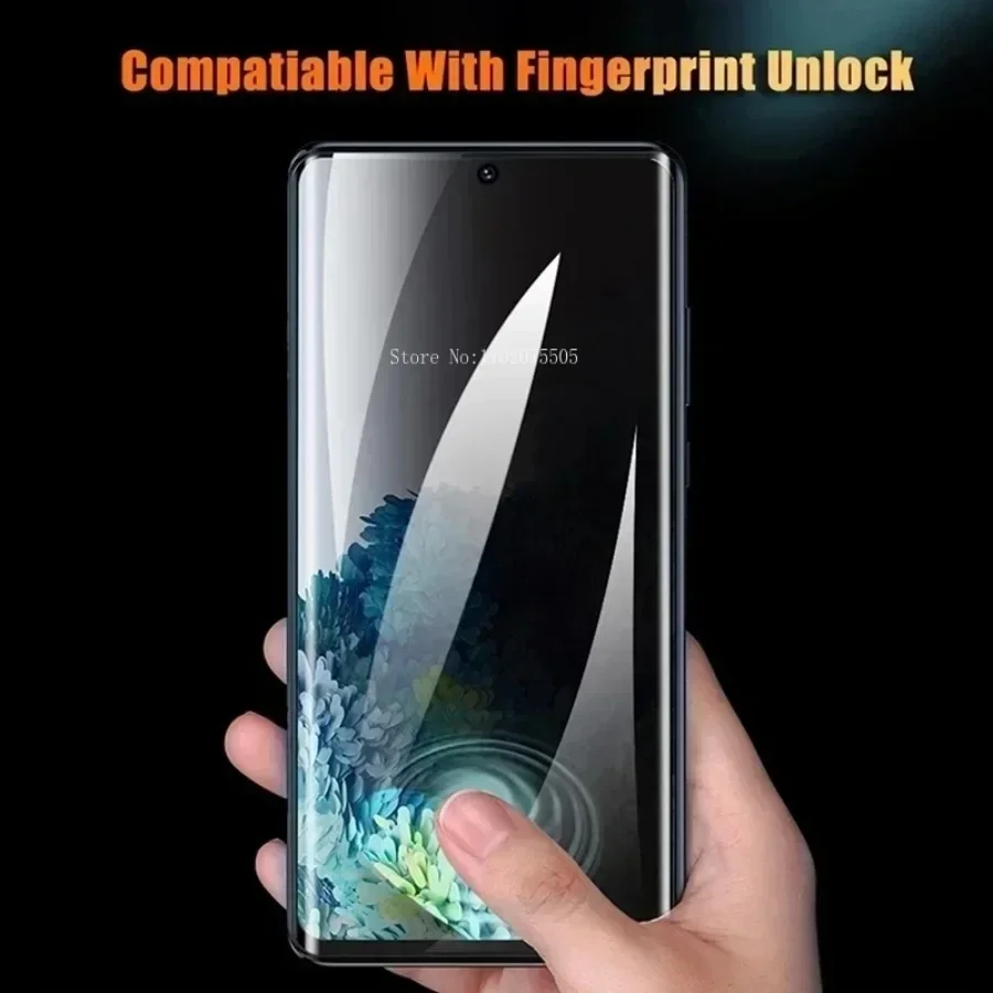 4 Uds película de hidrogel antideslumbrante para Samsung S23 S21 S22 S24 Ultra S9 S10 Plus S20 FE Galaxy Note 20Ultra Protector de pantalla de privacidad