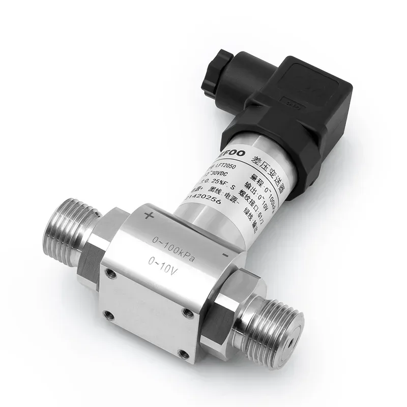 

T2050 stainless steel diffusion silicon pressure water level sensor IP65 electrical small differential pressure transmitter