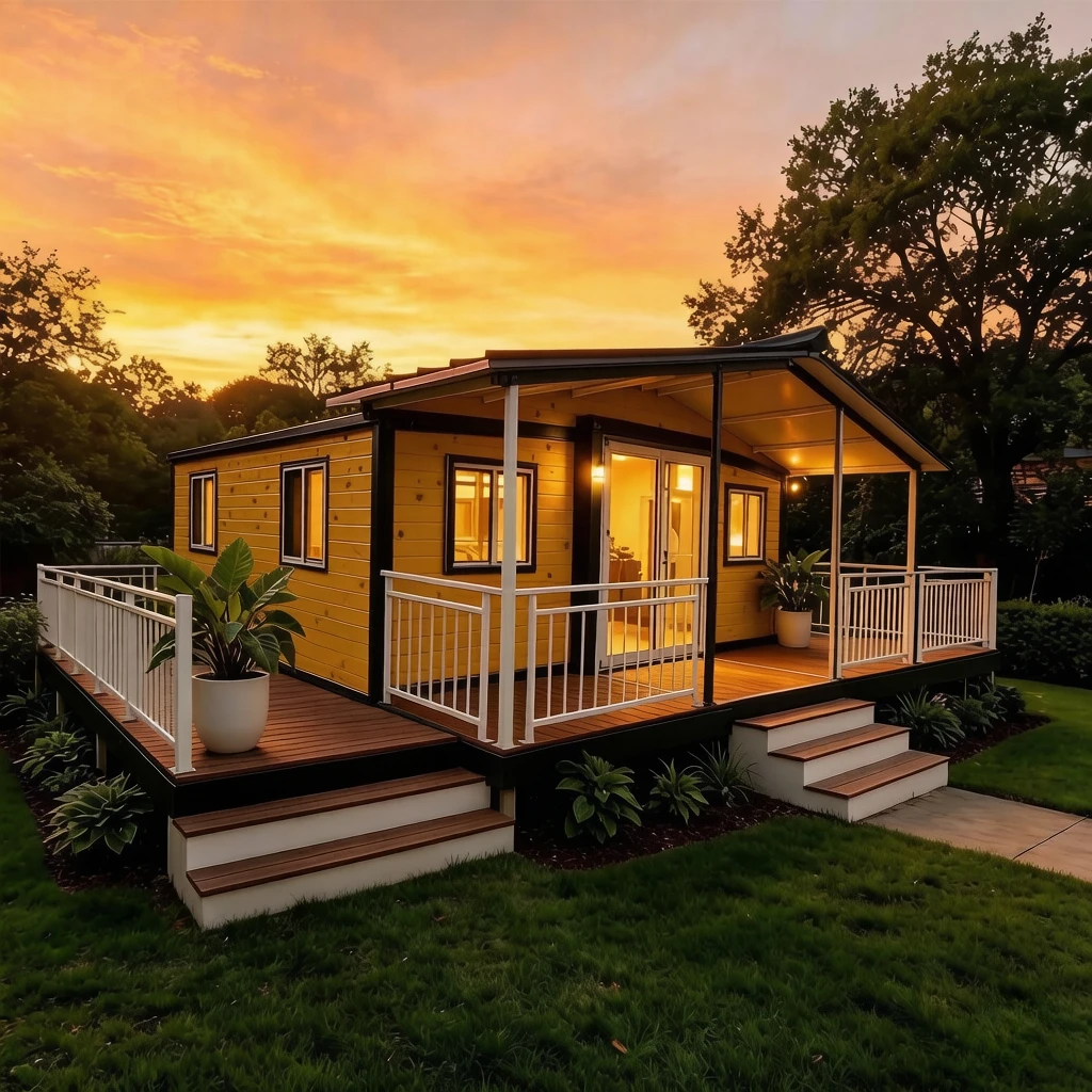 Luxury Mobile House 20ft 40ft Double Wing Expandable Container House Modern Homes Prefabricated Modular Tiny House Garden Rooms