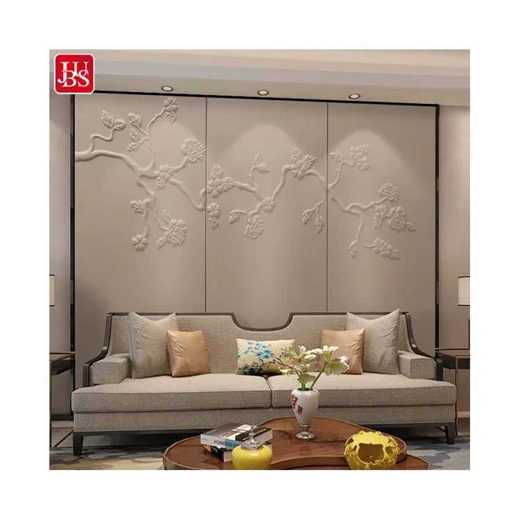 Ancient Chinese Style Design 3D Wallpaper Bedroom Wood Interior Decoration 