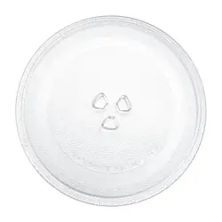 Microwave Plate Glass Turntable 24.5cm Accessories for Small Microwaves Easily Install Resistant Durable Thickened