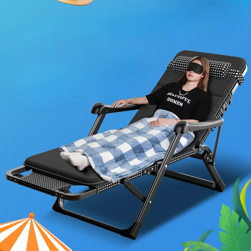 Modern Single Lazy Lounge Chair Nordic Terrace Balcony Indoor Lounge Chair Portable Tumbona Plegable Home Furniture YQ50LC