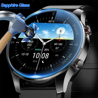 2025 New Sapphire Glass Air Pump Airbag Smart Watch Men ECG Heart Rate Blood Sugar Health Tracker SmartWatch For Android Xiaomi