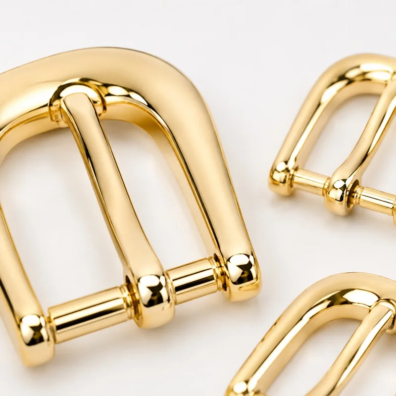 5/10/20Pcs 14/16/20mm Zinc Alloy Pin Buckles Adjustable Webbing Clasps for Handbag Purse Strap Shoe Belt Sewing Repair Hardware