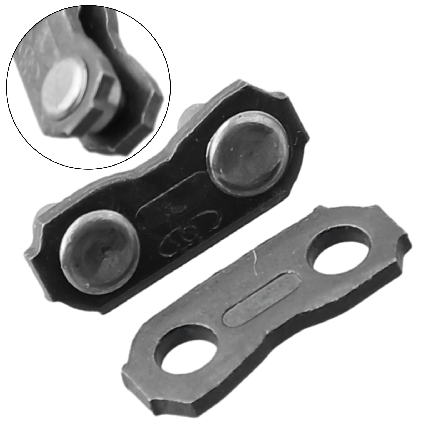 

Brand New Hot Sale Chain Joiners Chainsaw Parts Garden 0.3cm Hole Diameter 1.5x0.5cm Accessories Stainless Steel