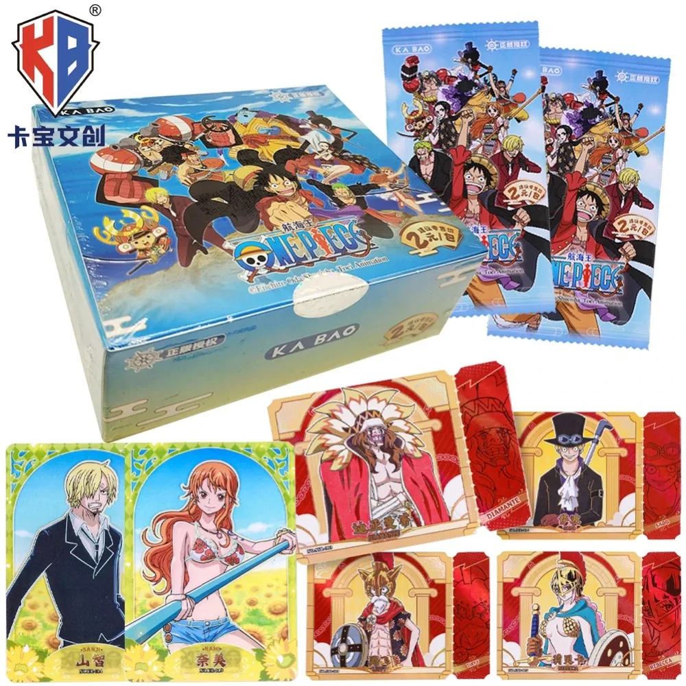 

Genuine Kabao One Piece Collection Card 3D Grating Craftsmanship Polaroid Card Fans' Like Classic Protagonist Creative Toy Gift