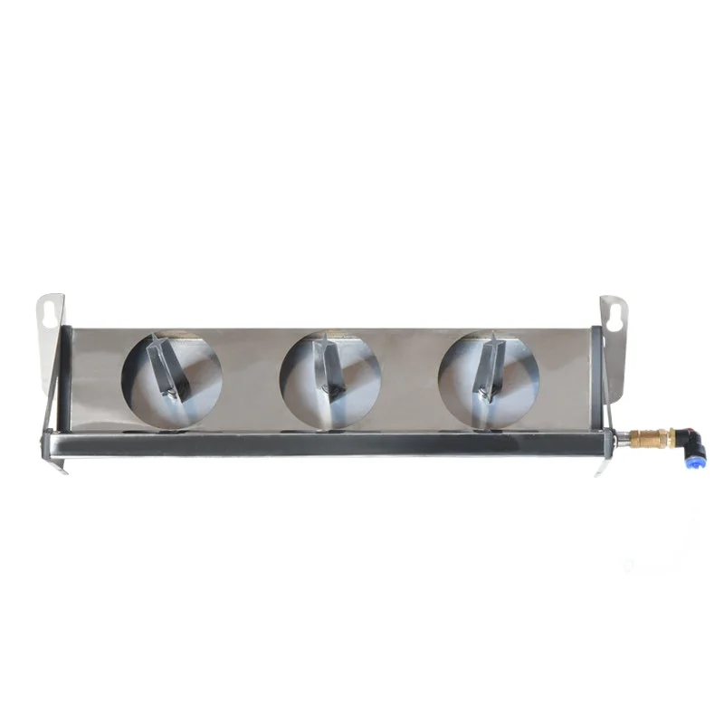 Three‑Hole Stainless Steel Oil Recovery Rack Auto Repair Waste Oil Collector Holder Car Maintenance Tool