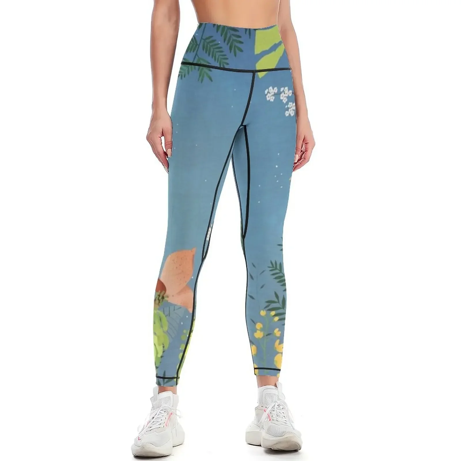 

Forest Leggings gym's sportswear Training pants Fitness's gym clothes Sports pants woman Womens Leggings
