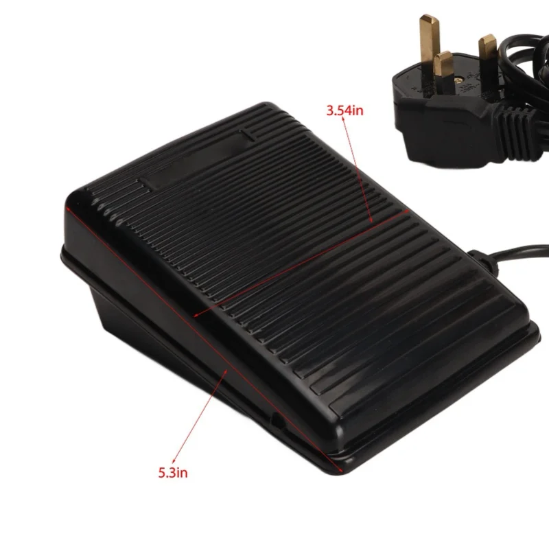 Multifunctional sewing machine pedal pedal controller small round three plug big three hole Shengjia power cord