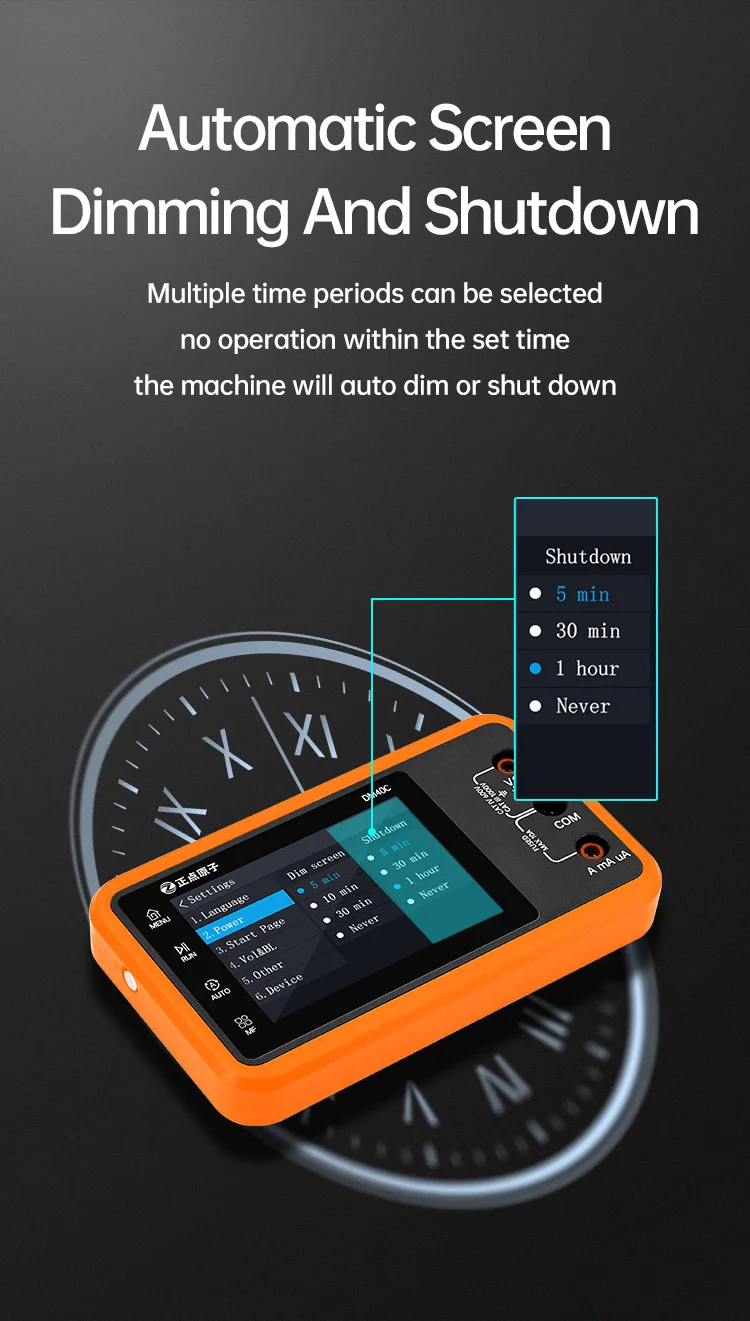 ALIENTEK DM40 Digitales Multimeter Oszilloskop Signalgenerator 3-in-1 50M Abtastrate Spannungs-Dioden-Handmessgerät für Kfz-Werkzeuge – Detail 9