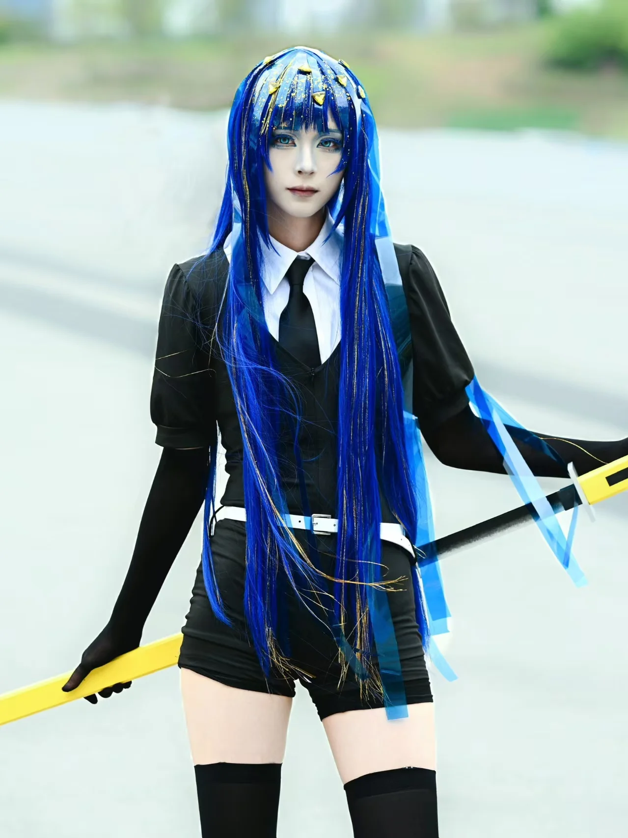 

Land of the Lustrous Cosplay Costume Phosphophyllite Diamond Antarcticite Cinnabar Jumpsuit for Anime