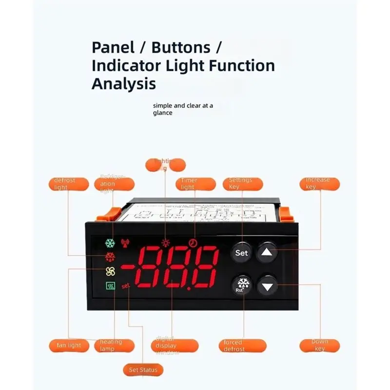 ABFY-Enclosure Climate Control Industrial Cabinet Air Conditioning Temperature Control RS485 Interface ECS-36R