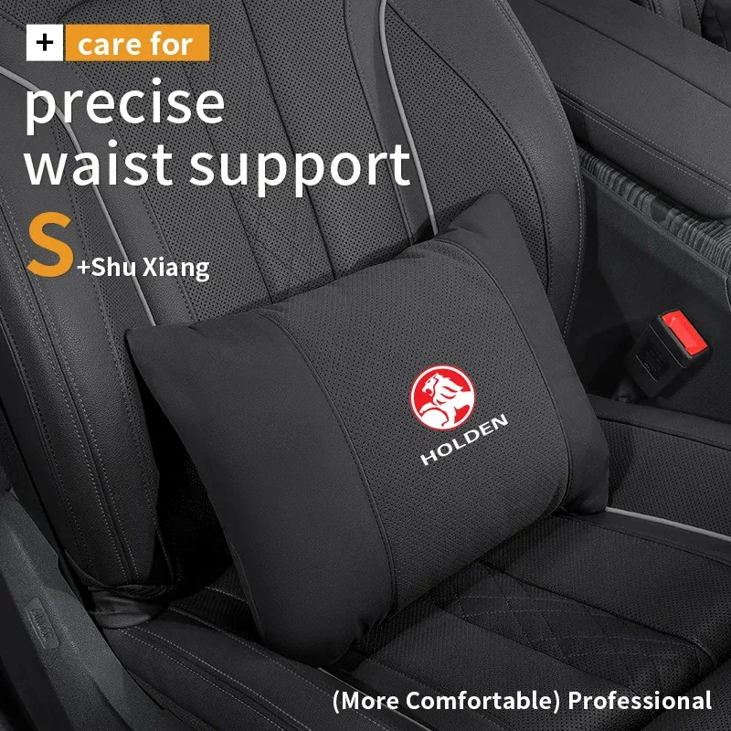 

For Holden Commodore Monaro Trailblazer Badge Emblem Colorado Captiva Car Headrest Neck Support Seat Lumbar Cushion Neck Pillow
