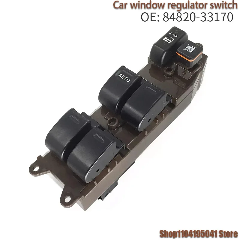 

84820-33170 Для Toyota Vios переключатель регулятора стекла левого водителя и переключатель стеклоподъемника