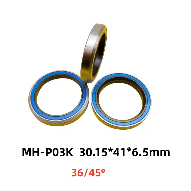 

10pcs MH-P03K 30.15*41*6.5 mm Bicycle headset bearing 1-1/8" TH-873 ACB345 ( 41*6.5, 36/45° )