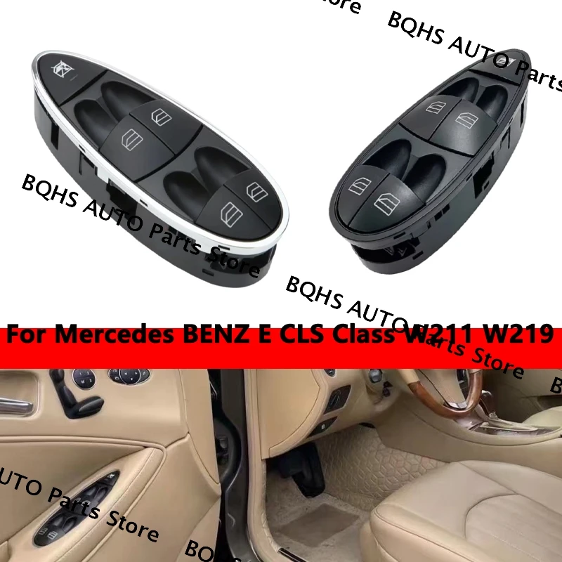 

2118210058 2118213679 Передний левый и правый главный электрический переключатель стеклоподъемника для Mercedes BENZ E CLS Class W211 W219