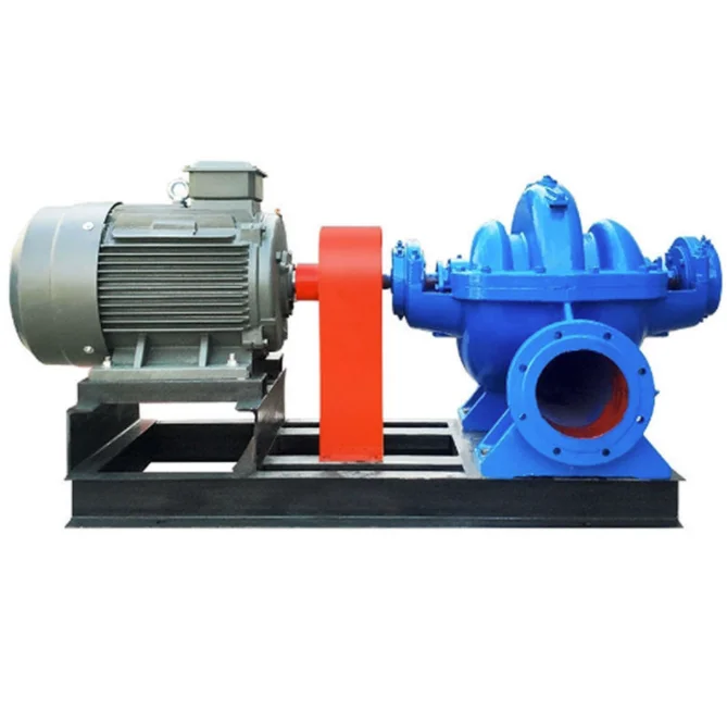 

SH,S,SN Double Suction Horizontal Open Volute Large Flow Agricultural Irrigation Industrial High Lift Pumping Centrifugal Pump