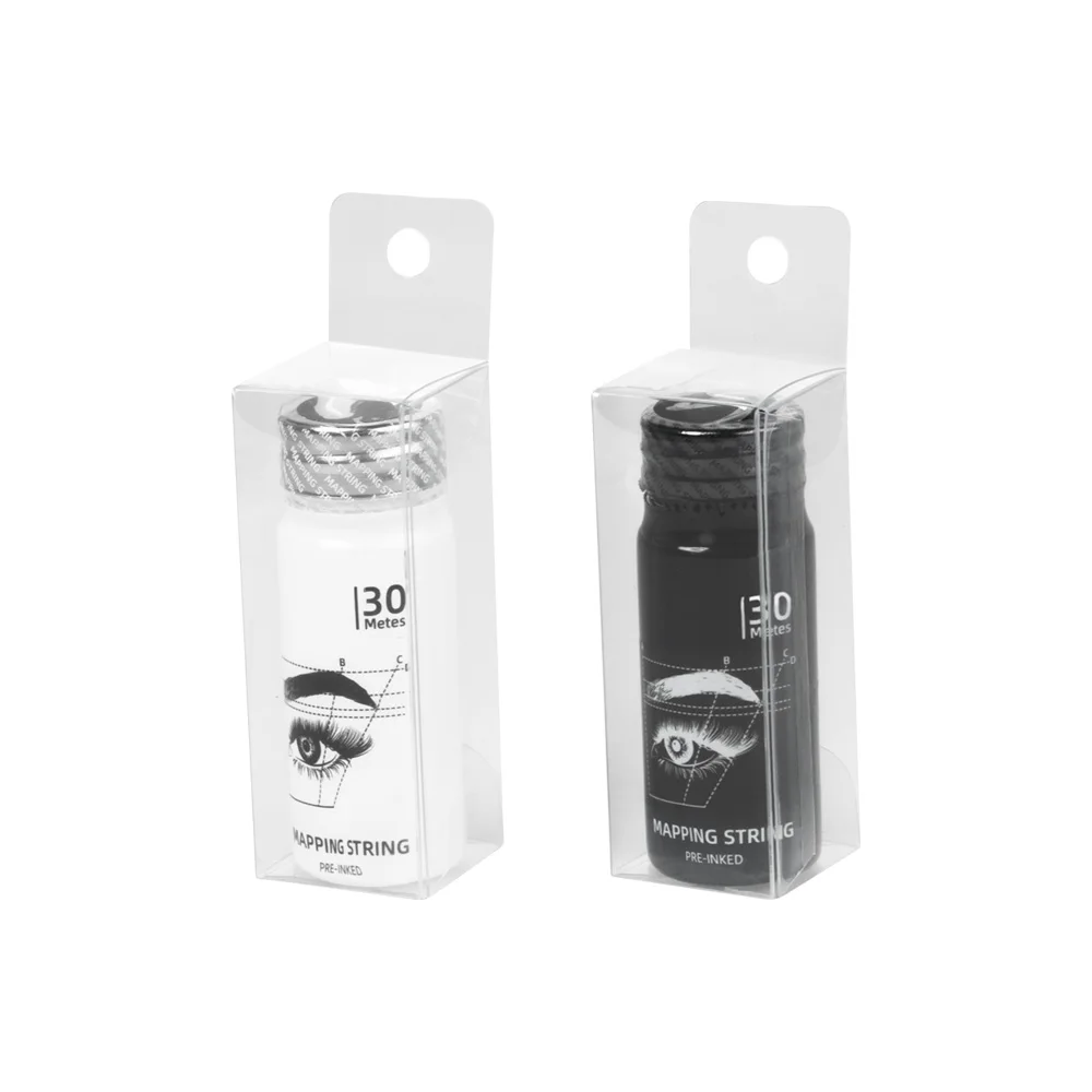 

30M Microblading Mapping Pre-ink String Eyebow Makeup Dyeing Thread Semi-Permanent Positioning Line Eyebrow PMU Measuring Tools