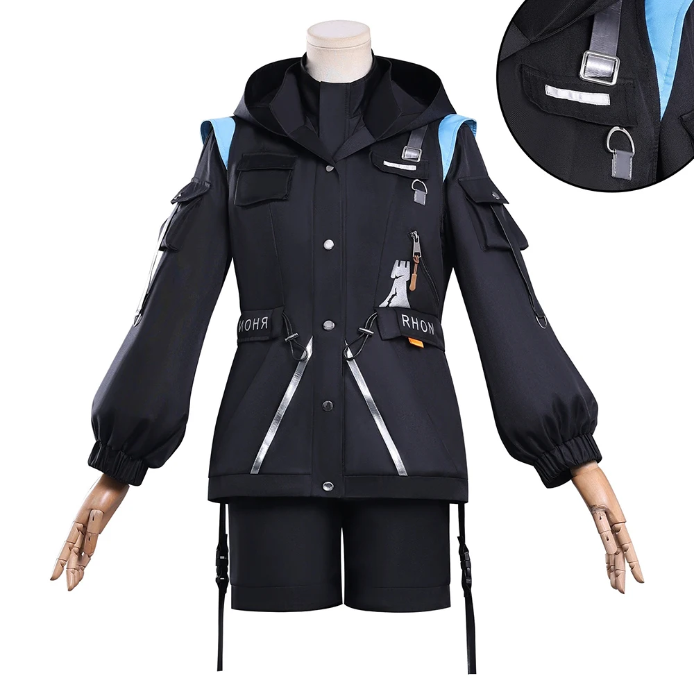 

Костюм для косплея Arknights Togawa Sakiko, женское пальто, шорты, полный комплект, униформа, праздничная одежда на Хэллоуин