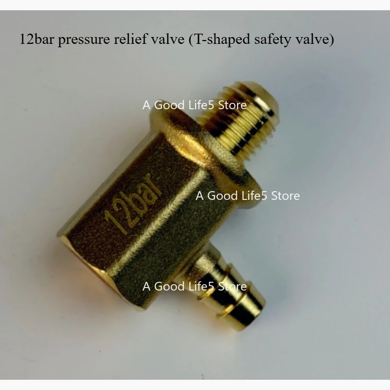 Espresso Machine 12Bar Pressure Relief Valve 2.5Bar Boiler Low Pressure Valve Vacuum Exhaust Negative Pressure Valve Accessories