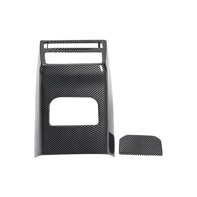 For 2024 001 Rear AC Vent Cover Protective Grille Interior Trim Frame Armrest Box Anti Kick Pad Durable Car Accessories