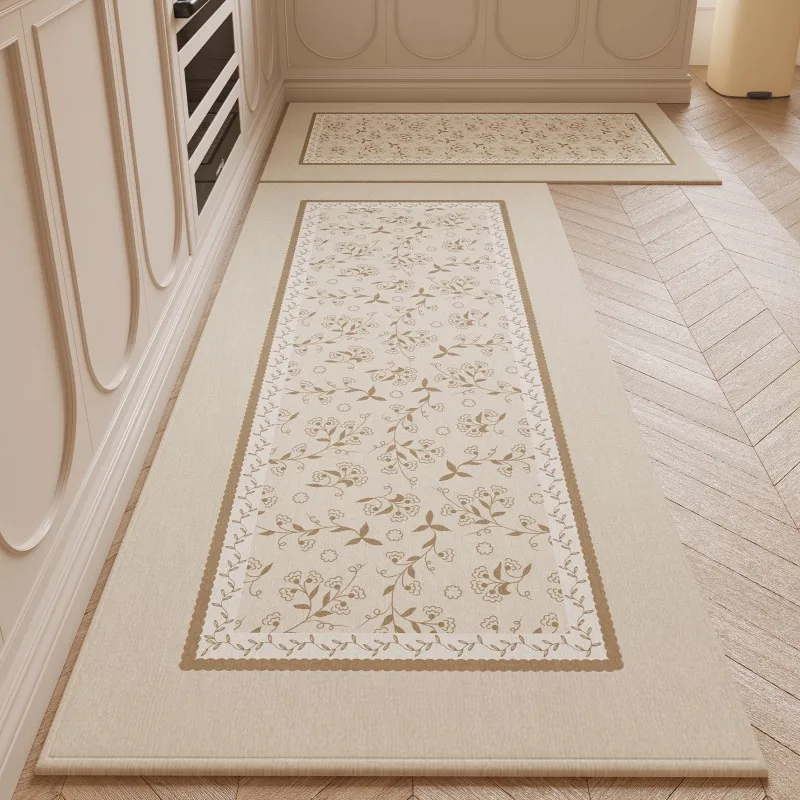 

Simplcity Fashion Kitchen Floor Mat Long Rug Dirt-resistant Non-slip Carpet Corridor Bathroom Bedside Foot Mats Ковер Alfombra