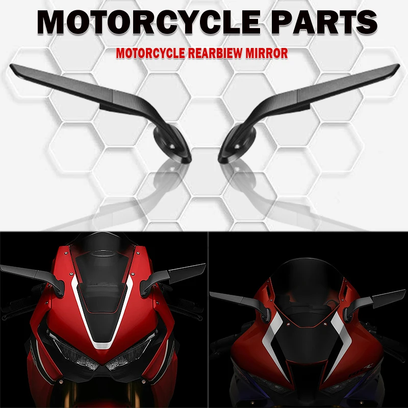 

For Honda CBR1000RR Accessories Motorcycle Stealth Mirrors CBR 1000 RR Rearview Mirror CBR1000RR-R CBR1000 RR wind wing Mirrors