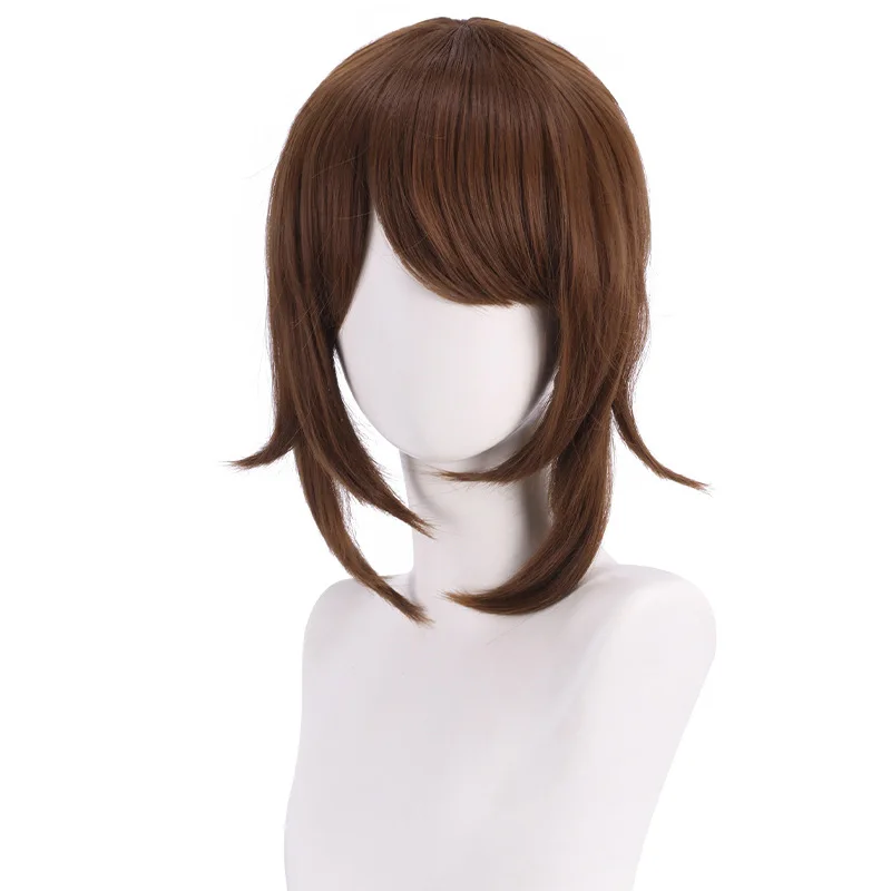 Synthetic Cosplay Wig Ponytail Style Brown Mi-ku Inspired Artist Costume Anime Party Heat Resistant Fiber